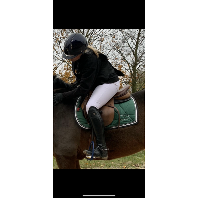 Ensemble tapis bonnet vert sapin