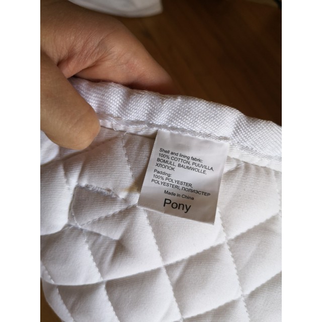 Tapis blanc de concours