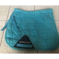 Tapis de Dressage Showmaster - Bleu Canard/Turquoise
