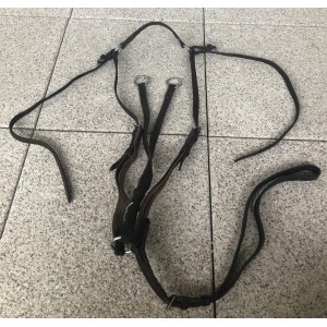 Collier de chasse + martingale Fouganza - Marron
