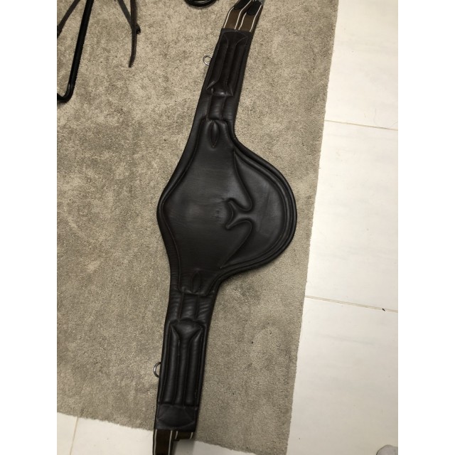 Sangle bavette anatomique cuir 135 cm