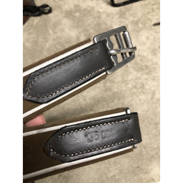 Sangle bavette anatomique cuir 135 cm