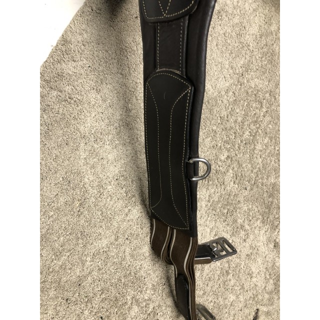 Sangle bavette anatomique cuir 135 cm