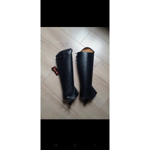 Chaps Bizet T de T cuir noir