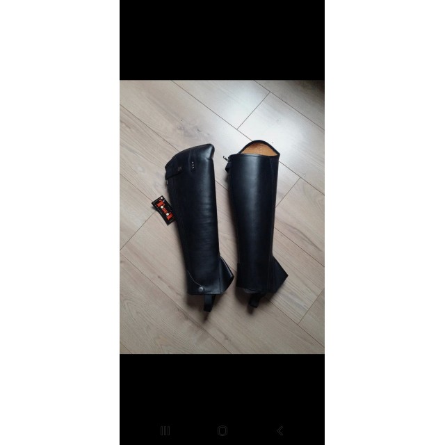 Chaps Bizet T de T cuir noir