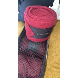 Bande de polo bordeaux