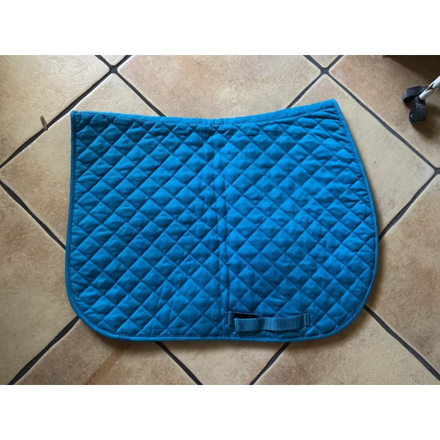 Tapis de selle bleu