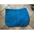 Tapis de selle bleu
