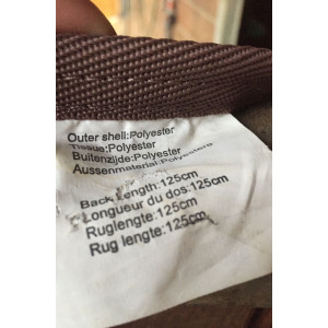 Couvre reins Lamicell laine polaire 125