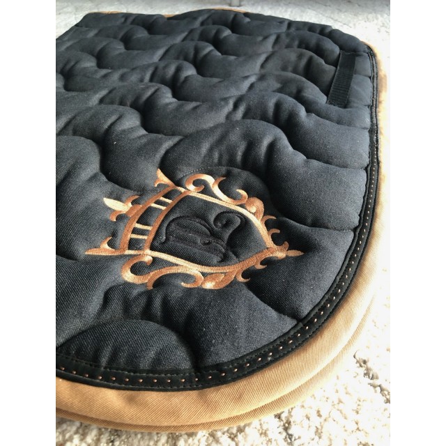 Tapis de selle Pénélope Leprevost - Gris/Beige