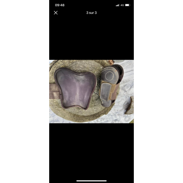 Guêtres avant taille cheval