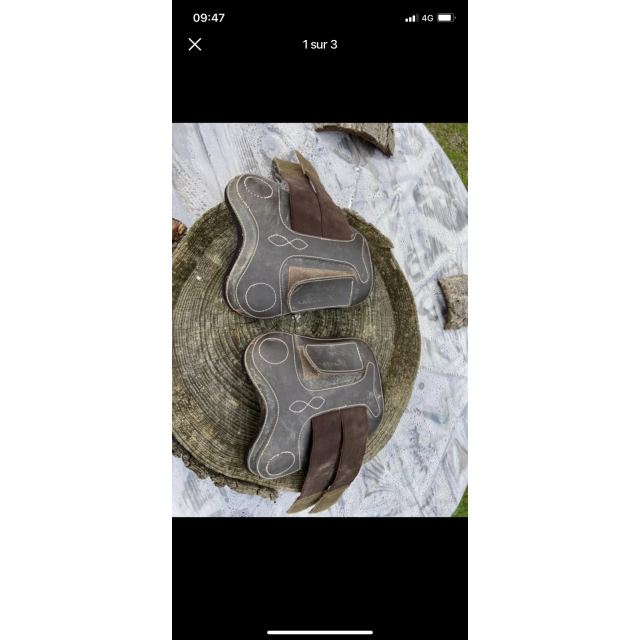 Guêtres avant taille cheval