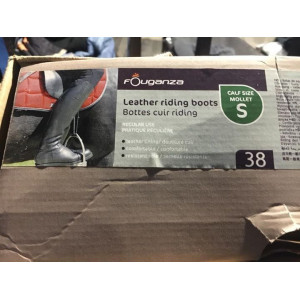 Botte équitation synthetique