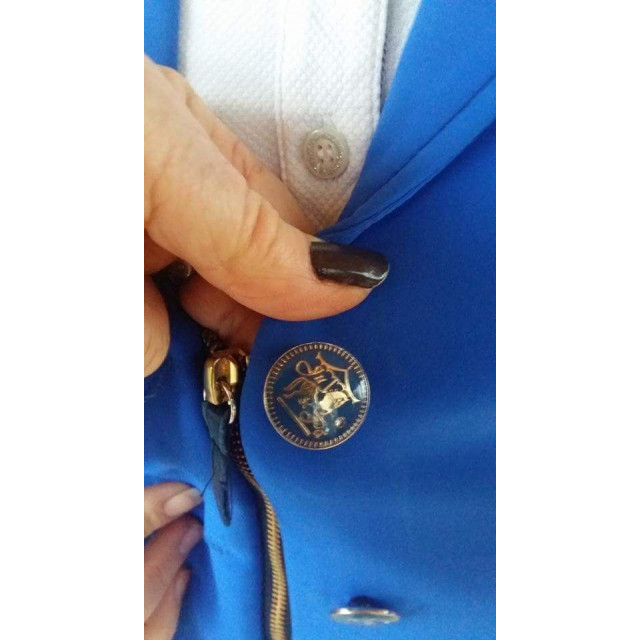 Veste bleu électrique ju&pa