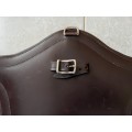 Sangle bavette equitation de la marque italienne EQUIPE  125 cm marron