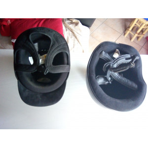 Casque las et fouganza noir