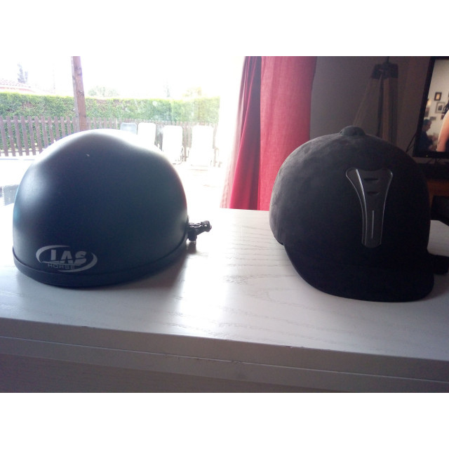 Casque las et fouganza noir