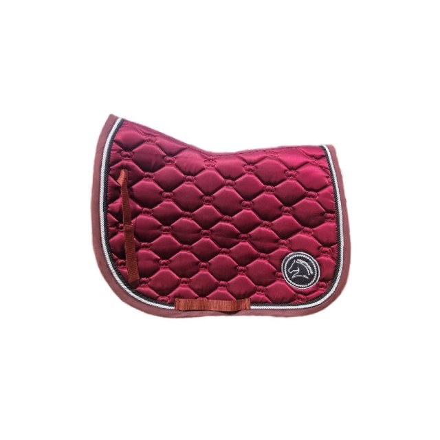 Tapis bordeaux satiné