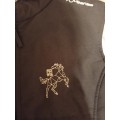 Veste sans manche noir et gris fouganza