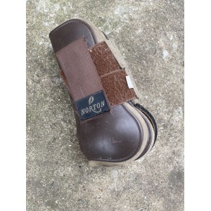 Guêtres marron taille cheval