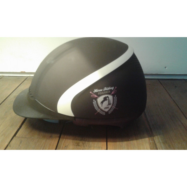 Casque marron
