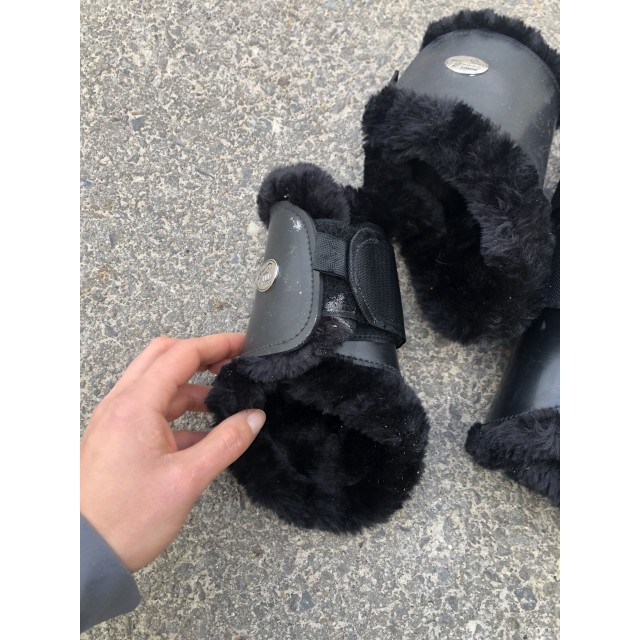 Ensemble guêtres et protège boulets