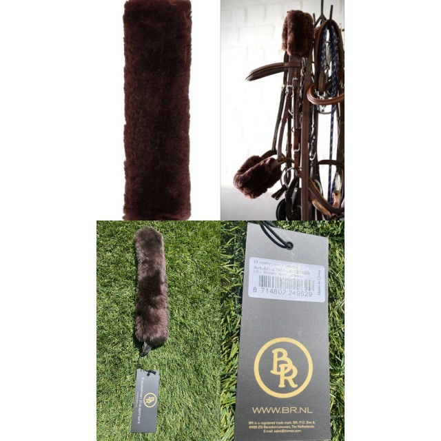 fourreau de muserolle BR marron 28 cm neuf