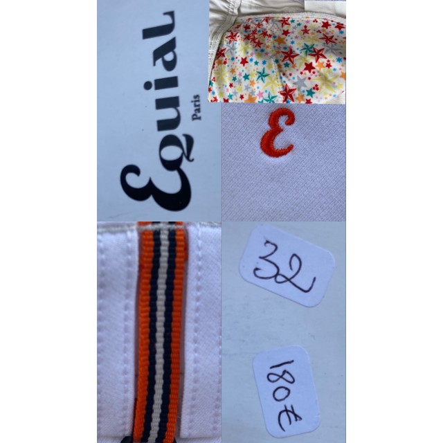 Equial Pantalon Star Blanc mi enfant/mi adulte