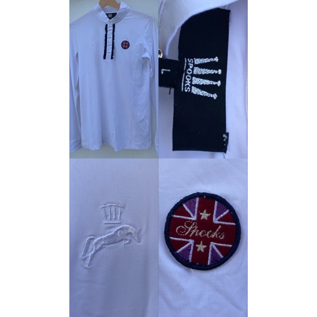 SPOOKS longsleeve blanc L 69,90 spooks