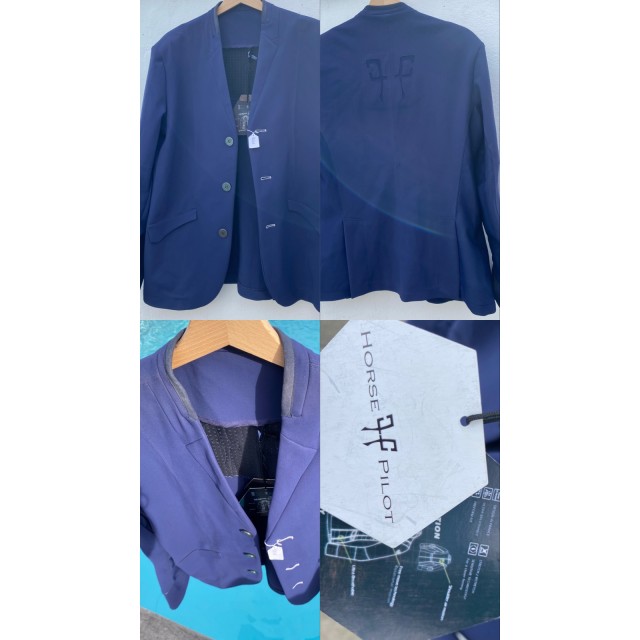 Veste de concours Aerotech Horse Pilot homme bleu marine