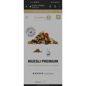Lambey Müesli Premium