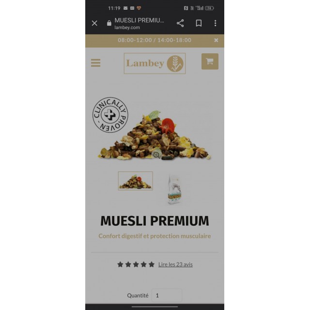 Lambey Müesli Premium