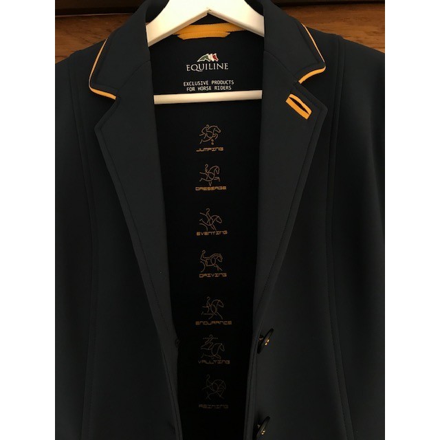 Veste concours femme Equiline Bleue marine