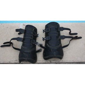 Guetres cuir Norton Pro