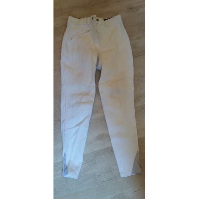 Culotte d'équitation Blanche Fouganza