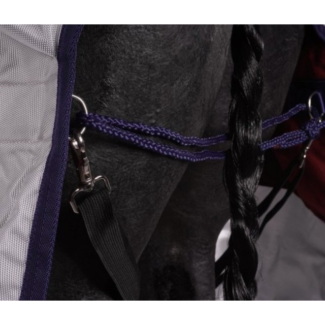 Couverture Bucas Power Turnout Light 0g Argent Encolure Haute