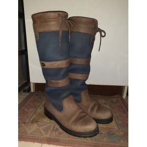 Bottes Dubarry Galway ExtraFit Navy/Brown