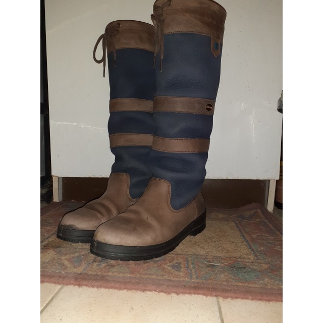 Bottes Dubarry Galway ExtraFit Navy/Brown