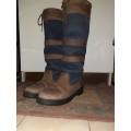 Bottes Dubarry Galway ExtraFit Navy/Brown