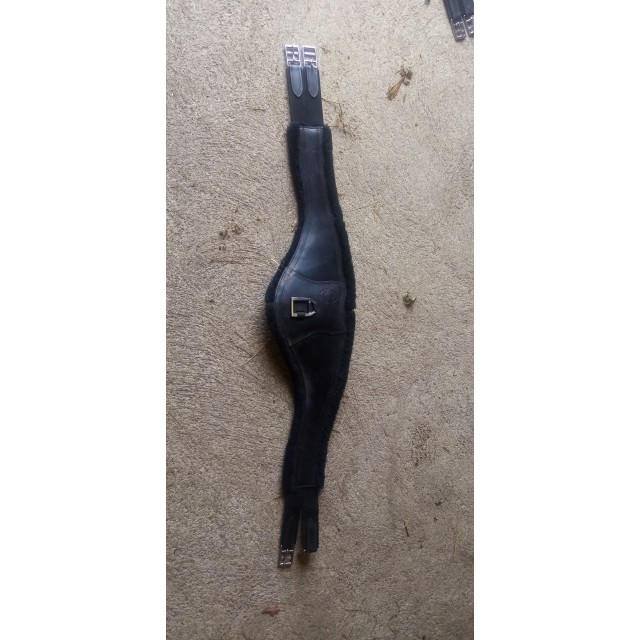 Sangle demi bavette cuir mouton taille 125