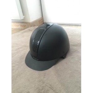 casque d'équitation noir fouganza