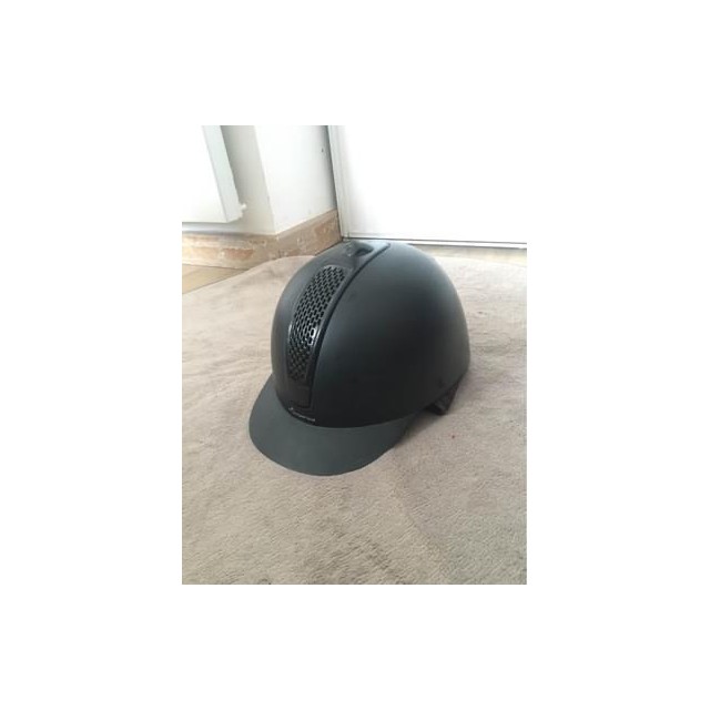 casque d'équitation noir fouganza