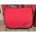 Tapis de selle Fouganza rouge