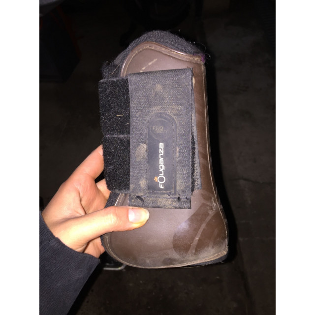 Guêtres et protège-boulets fouganza marron