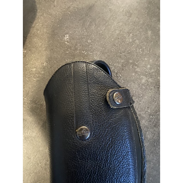 Bottes en cuir noires Equitheme en très bon état
