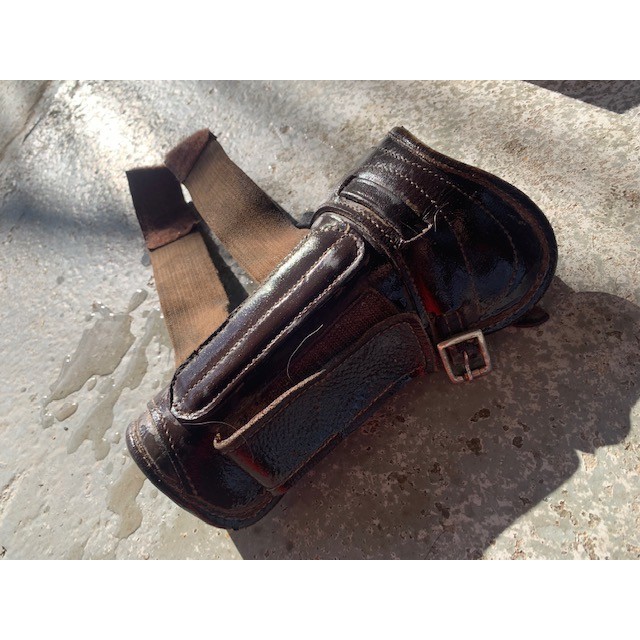 Guêtres cuir marrons taille poney/cob