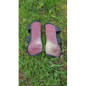 Guêtres bordeaux taille poney