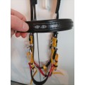 Bridon/licol rando endurance ZILCO noir - jaune - rouge FULL
