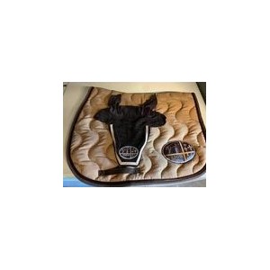 Ensemble Bonnet et tapis JUMP'in beige et marron