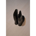 Bottes en caoutchou noir Fouganza